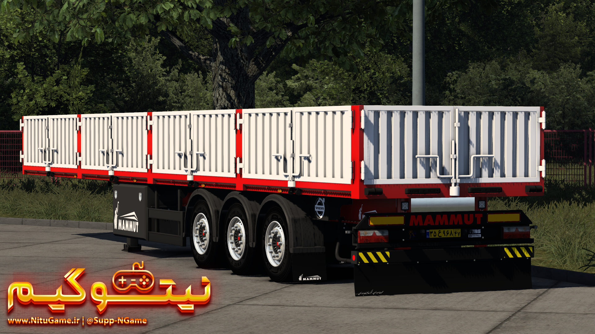 تریلر فول ایرانی لبه ماموت برای Euro Truck Simulator 2