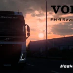 کشنده ولوو نسل 4 ریوورک برای Euro Truck Simulator 2