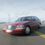 مرسدس بنز S-Class W140 برای BeamNG Drive