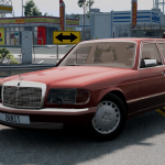 مرسدس بنز | Mercedes-Benz W126 برای BeamNG Drive