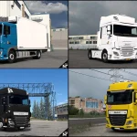 کشنده DAF XF 106-116 برای Euro Truck Simulator 2