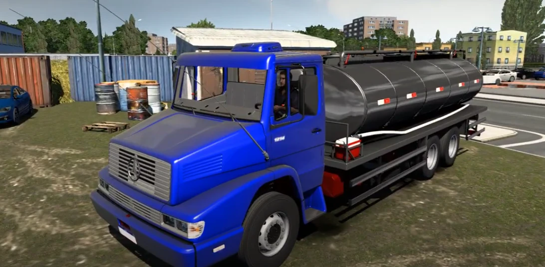 کشنده Mercedes-Benz 1418 برای Euro Truck Simulator 2