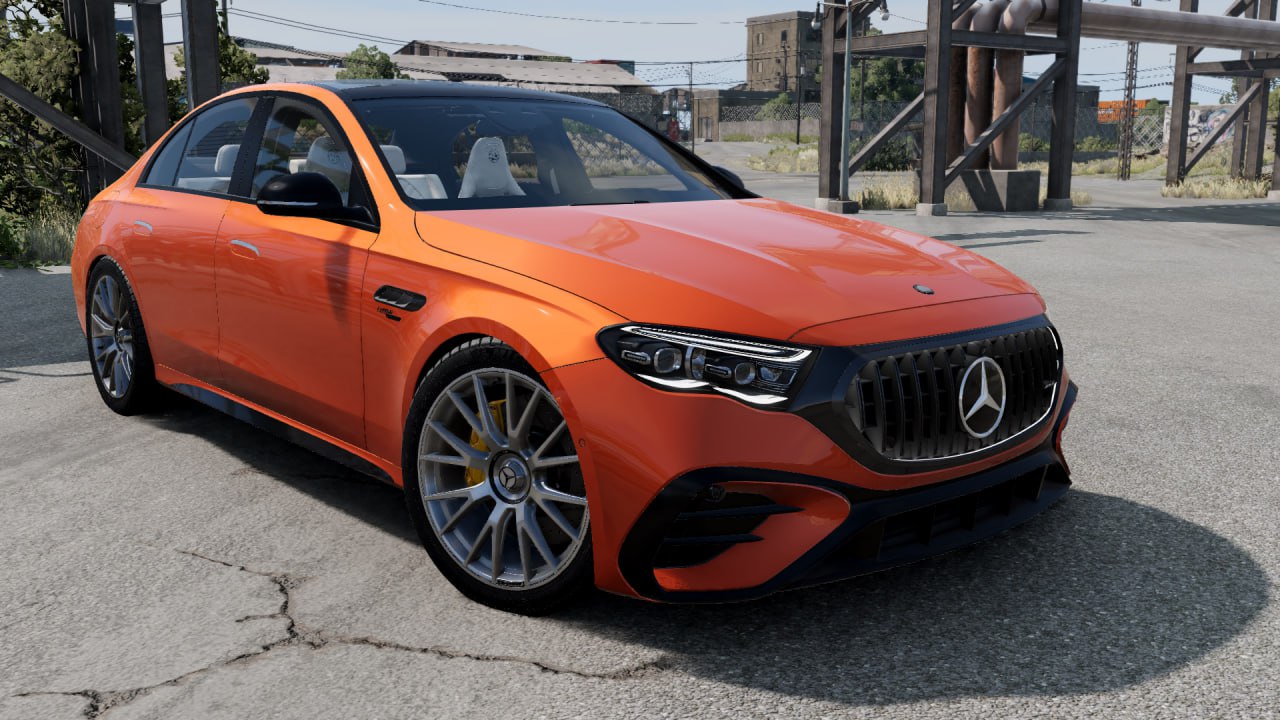 خودرو Mercedes Benz w214 برای BeamNG Drive